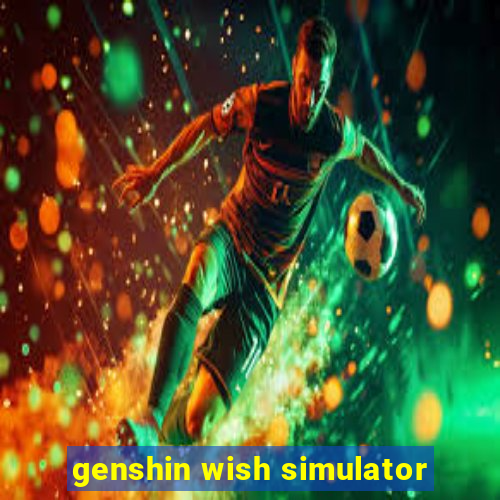 genshin wish simulator