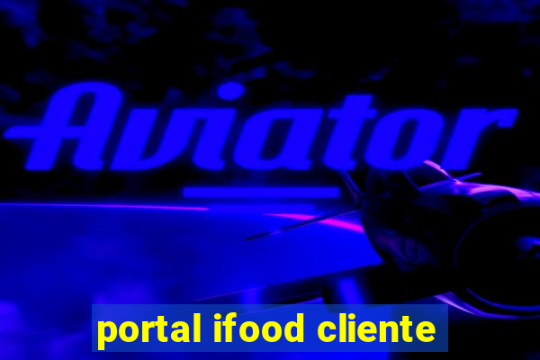 portal ifood cliente