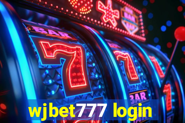 wjbet777 login