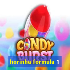 horinha formula 1