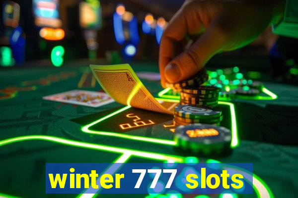 winter 777 slots