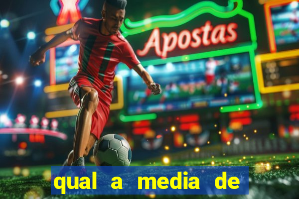 qual a media de escanteio por jogo