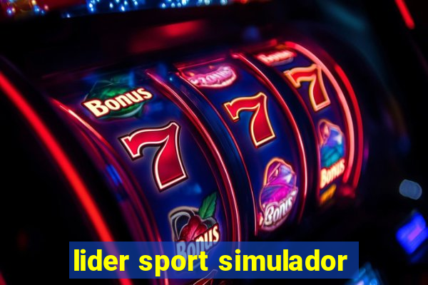 lider sport simulador